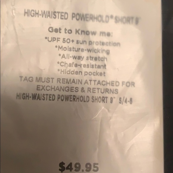 Fabletics high waisted powerhold shorts, 9 inseam - Picture 5 of 5